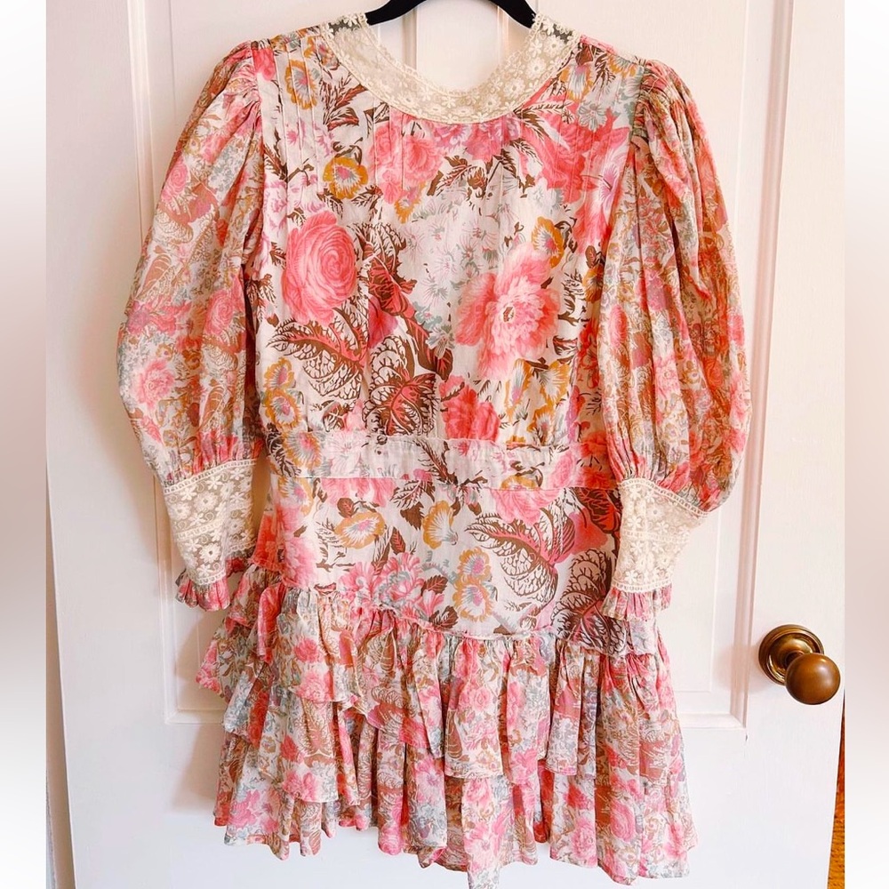 Loveshack fancy mini dress